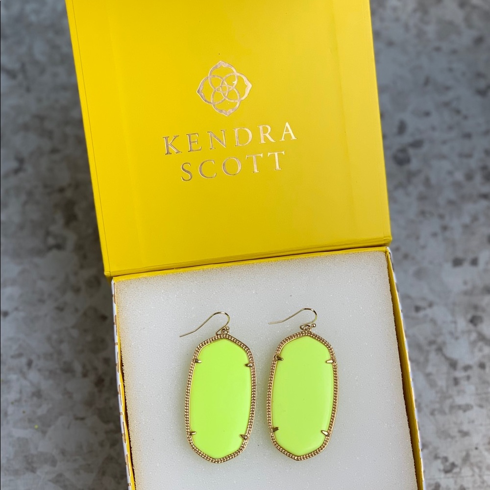 Kendra Scott Large Neon Danielle Earrings